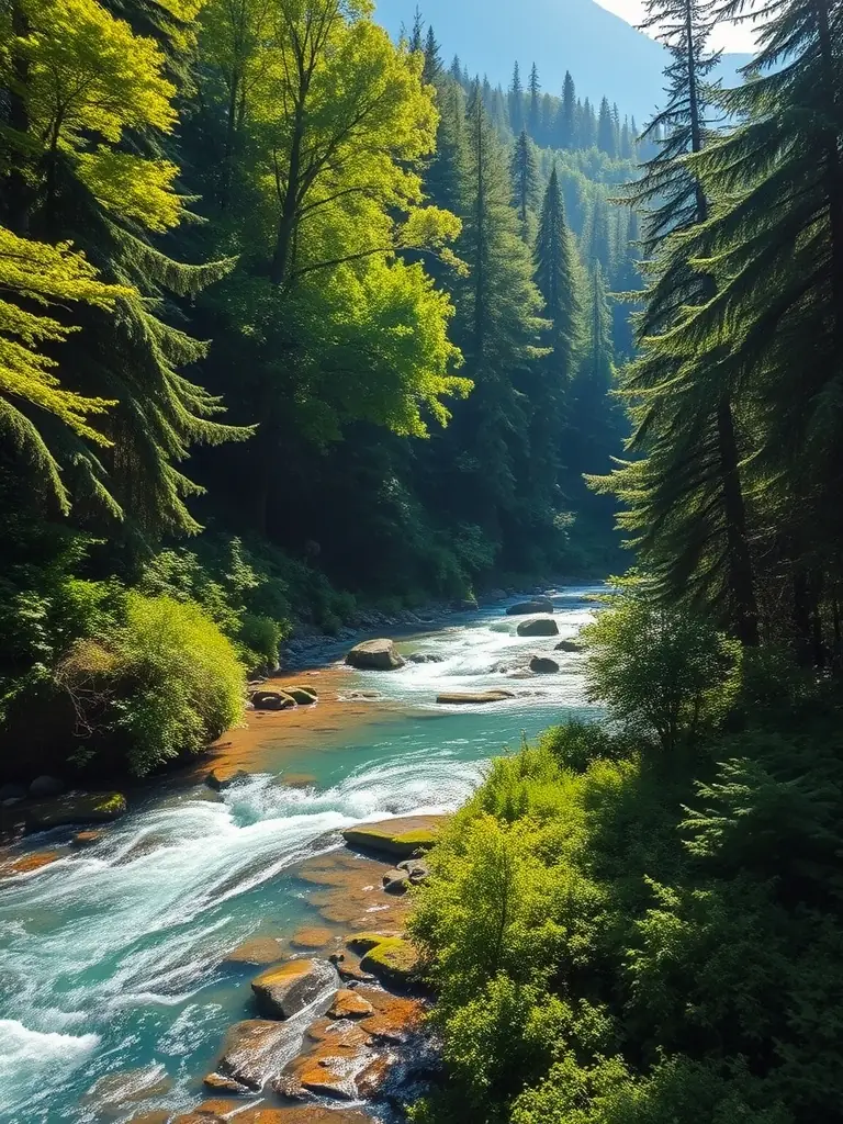 A scenic view of a well-maintained forest area managed by SOCIETE COMMUNALE DES CHASSEURS DE HAUTEFAGE, demonstrating their dedication to habitat preservation.